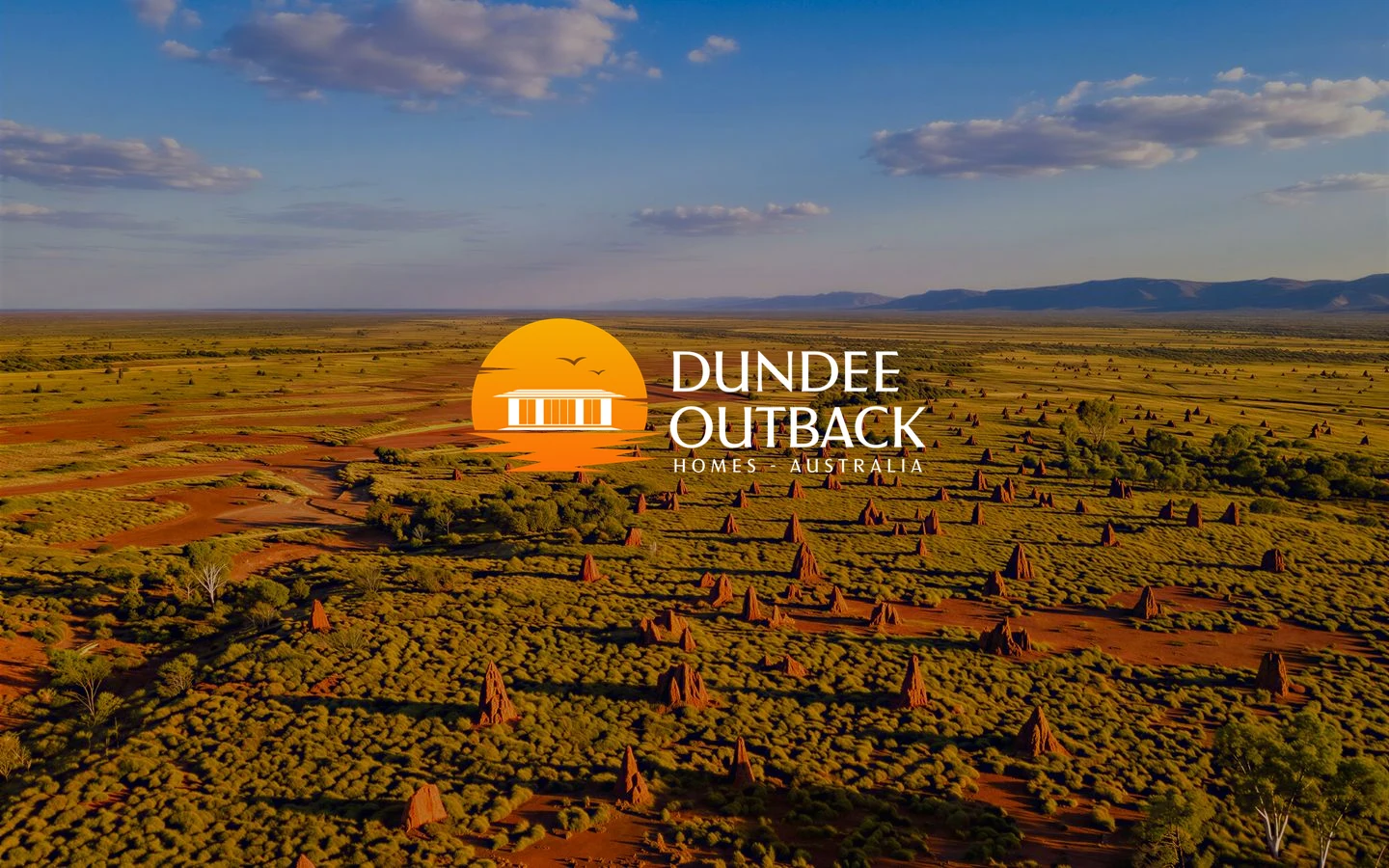 Dundee Outback Homes desktop website screenshot