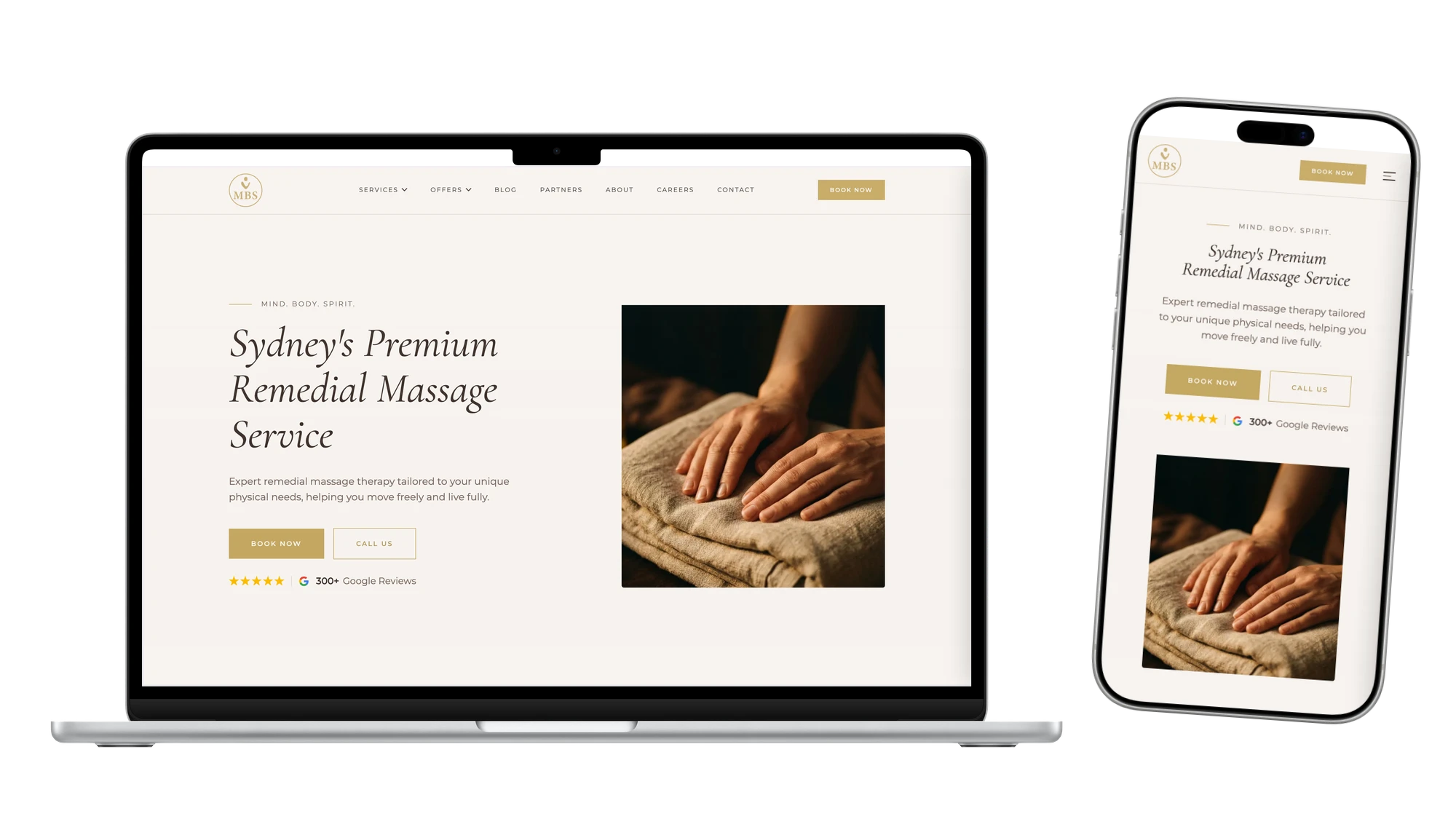 Health & Wellness website example